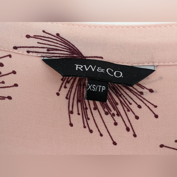 RW&Co shirt blouse XS - Picture 6 of 9